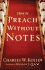 How to Preach Without Notes