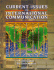 Current Issues in International Communication (Communications)
