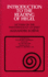 Introduction to the Reading of Hegel: Lectures on the Phenomenology of Spirit
