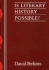 Is Literary History Possible?