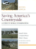 Saving America's Countryside