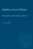 Quebec versus Ottawa: The Struggle for Self-Government, 1960-72