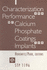 Characterization and Performance of Calcium Phosphate Coatings for Implants. Stp 1196. Astm Publication Code Number (Pcn): 04-011960-54