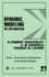 Dynamic Modeling: an Introduction (Quantitative Applications in the Social Sciences)