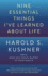 Nine Essential Things I'Ve Learned About Life