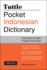 Tuttlepocketindonesiandictionary Format: Paperback
