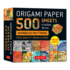 Origami Paper 500 Sheets Marbled Patterns 4 (10 CM)