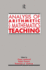 Analysis of Arithmetic for Mathematics Teaching