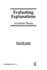 Evaluating Explanations: a Content Theory (Artificial Intelligence Series)