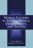 Human Factors in System Design, Development, and Testing (Human Factors and Ergonomics)