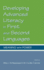 Developing Advanced Literacy in First and Second Languages: Meaning With Power