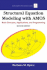 Structural Equation Modeling With Amos: Basic Concepts, Applications, and Programming, Second Edition (Multivariate Applications Series)