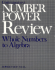 Contemporary's Number Power Review: Whole Numbers to Algebra