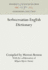 Serbocroatian-English Dictionary