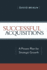 Successful Acquisitions: a Proven Plan for Strategic Growth