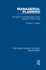Managerial Planning: An Optimum and Stochastic Control Approach (Volume 1)