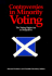 Controversies in Minority Voting: Voting Rights Act in Twenty-Five Year Perspective