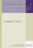 Probability Theory (Courant Lecture Notes)