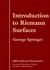 Introduction to Riemann Surfaces (Ams Chelsea Publishing)