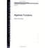 Algebraic Functions (American Mathematical Society Colloquium Publications, 16)