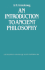 An Introduction to Ancient Philosophy (Littlefield, Adams Quality Paperback)