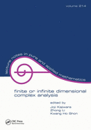 Finite Or Infinite Dimensional Complex Analysis