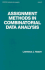 Assignment Methods in Combinational Data Analysis