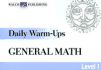 Daily Warm-Ups: General Math: Level I (Daily Warm-Ups)