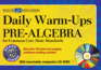 Pre-Algebra for Common Core State Standards (Daily Warm-Ups)