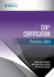 CEN� Certification Practice Q&A
