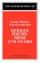 German Poetry From 1750 to 1900