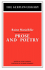 Prose and Poetry: Rainer Maria Rilke