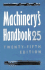 Machinery's Handbook 25: a Reference Book for the Mechanical Engineer, Designer, Manufacturing Engineer, Draftsman, Toolmaker, and Machinist