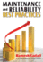 Maintenance and Reliability Best Practices