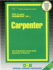 Carpenter (C-126): Passbooks Study Guide (Career Examination Series)
