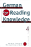 German for Reading Knowledge