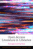Open Access Literature in Libraries