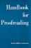 Handbook for Proofreading