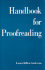 Handbook for Proofreading