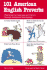 101 American English Proverbs (101...Language Series)