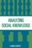 Analyzing Social Knowledge