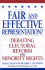 Fair and Effective Representation? : Debating Electoral Reform and Minority Rights