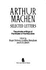 Arthur Machen: Selected Letters