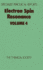 Electron Spin Resonance: Volume 4