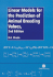 Linear Models for the Prediction of Animal Breeding Values