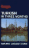 Turkish in Three Months (Hugo's Simplified System)