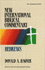 New International Biblical Commentary: Hebrews