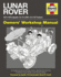 Lunar Rover Manual: 1971-1972 (Apollo 15-17; Lrv1-3 & 1g Trainer)