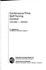 Continuous-Time Self-Tuning Control: Volume I, Design
