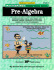 Masterminds Pre Algebra: Reproducible Skill Builders and Higher Order Thinking Activities Based on Nctm Standards (Kids' Stuff)